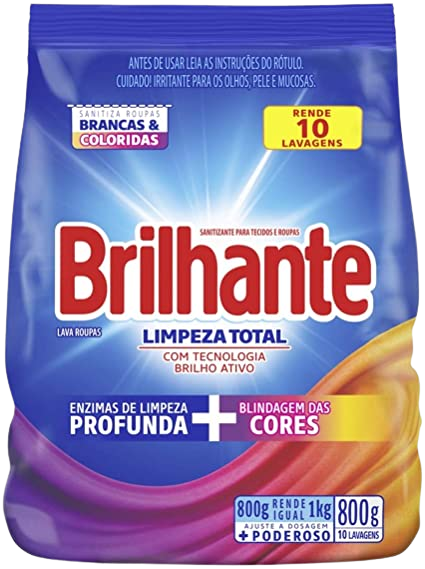 SABAO EM PO 800G BRILHANTE L.TOTAL SC