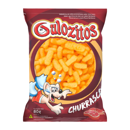 CHIPS GULOZITOS 80 G CHURRASCO