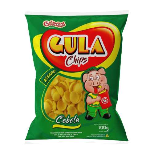 CHIPS GULA 100 G CEBOLA