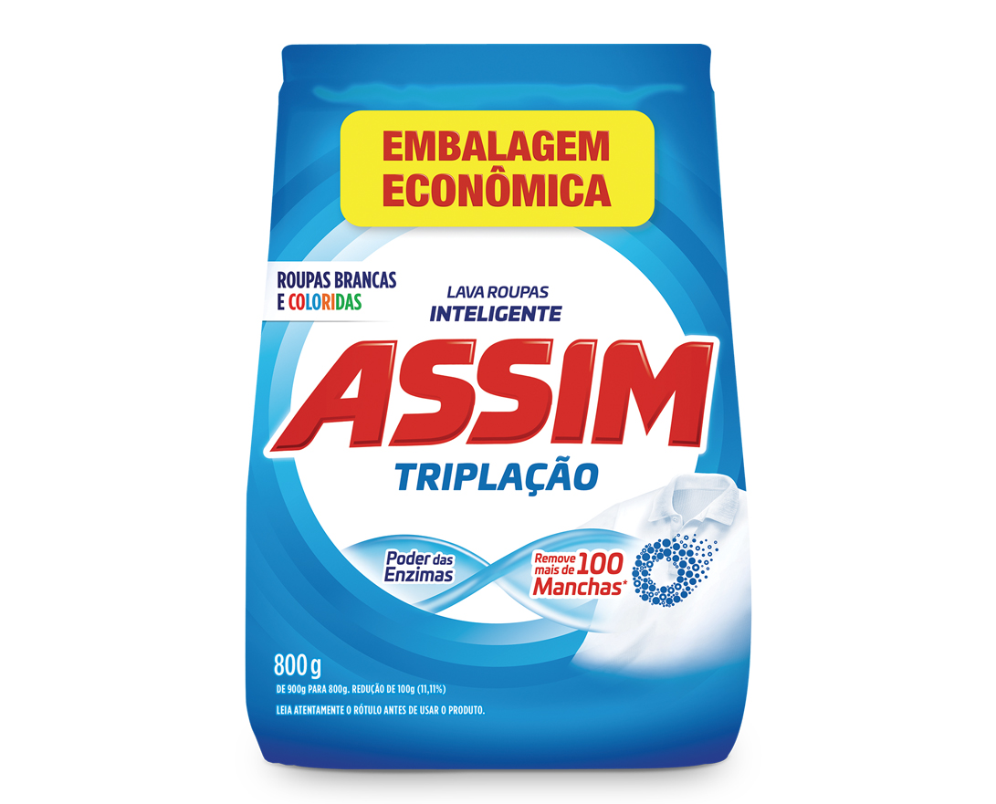 FL SABAO EM PO 800G ASSIM TRIPLACAO SC