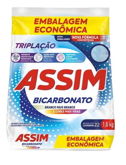 FL SABAO EM PO 1,6KG ASSIM TRIPLACAO SC