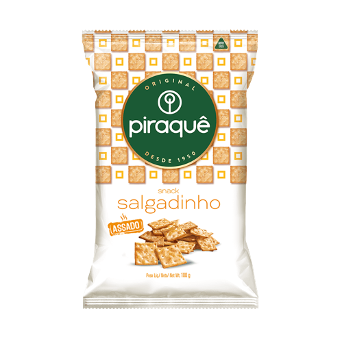 SALGADINHO PIRAQUE 100 G