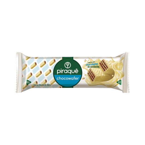 BISCOITO PIRAQUE 100,8G CHOCOWAFER C.BRA
