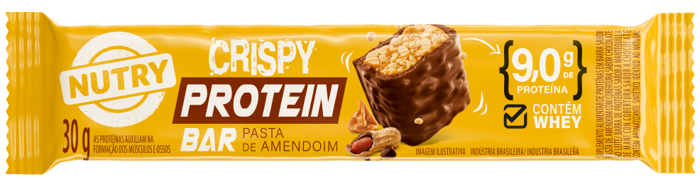 BARRA DE CEREAIS NUTRY PROT P.AMEND 30G 