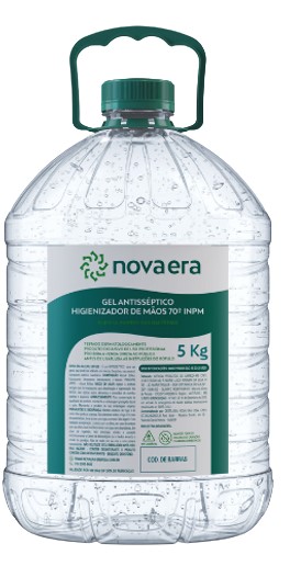 ALCOOL GEL 70° NOVA ERA 5 KG