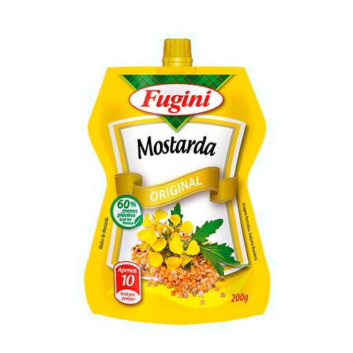 MOSTARDA SACHET BICO 180G FUGINI