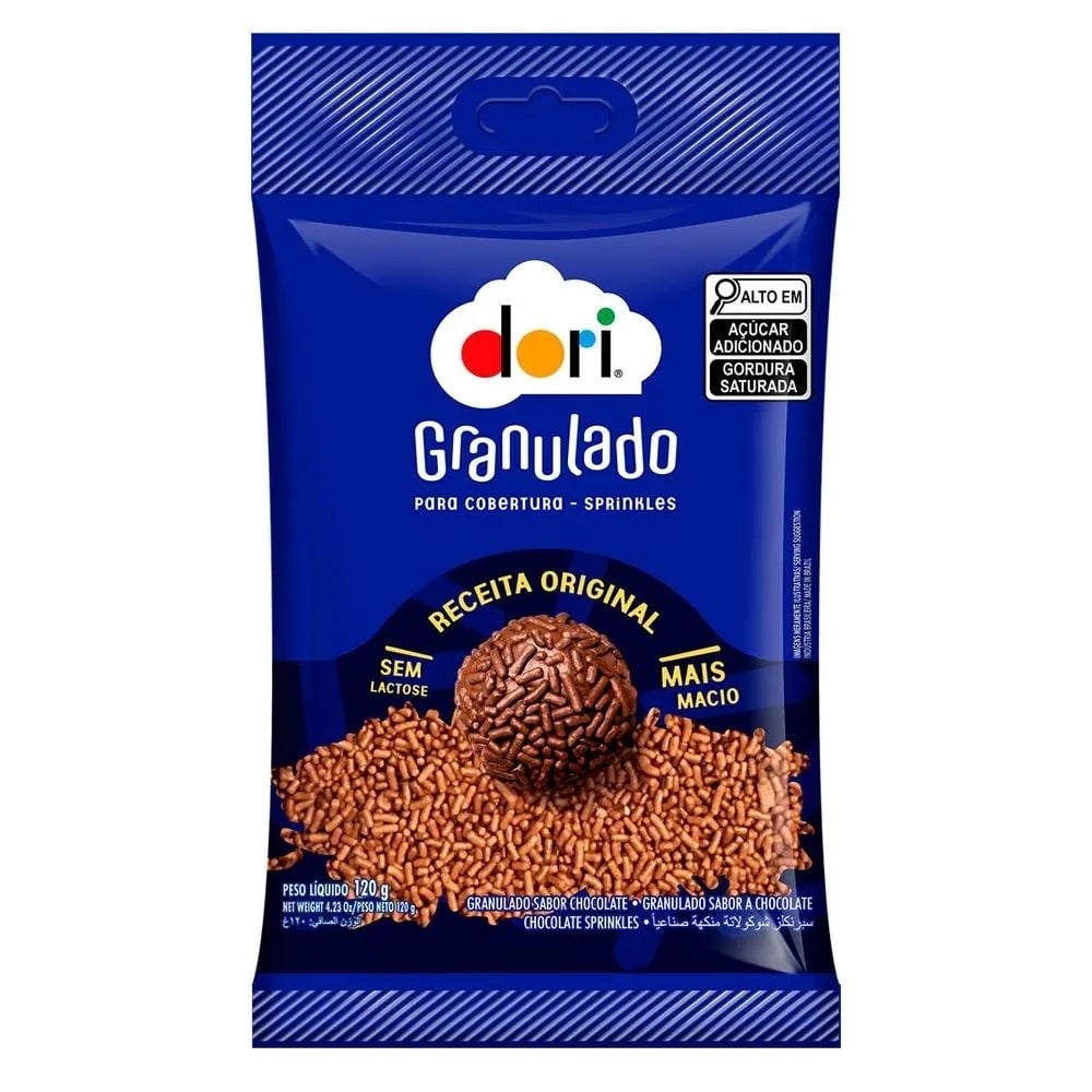 CHOCOLATE GRANULADO DORI 120 G