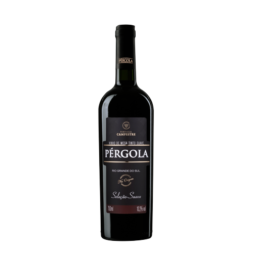 VINHO PERGOLA TINTO SUAVE SELECAO 750 ML