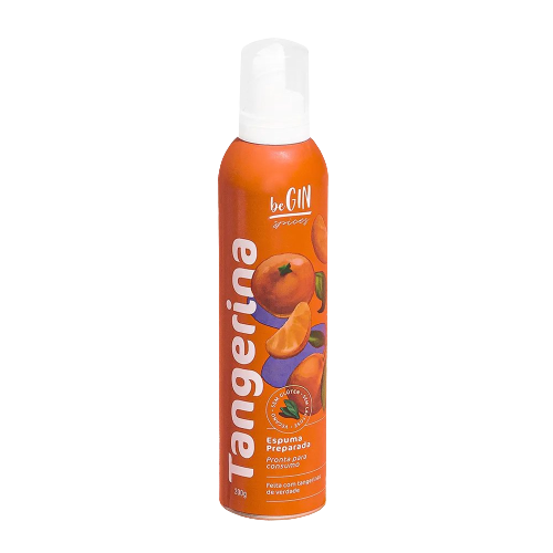 ESPUMA BE GIN SPICES TANGERINA 240G