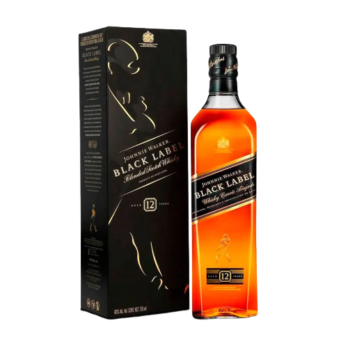 WHISKY JOHNNIE WALKER BLACK LABEL 1 L