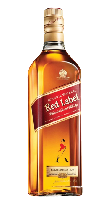 WHISKY JOHNNIE WALKER RED LABEL 1 LT