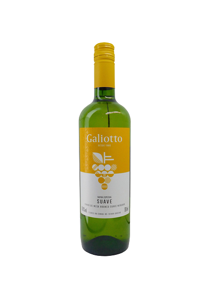 VINHO GALIOTTO BCO MESA SUAV NIAGA 750ML