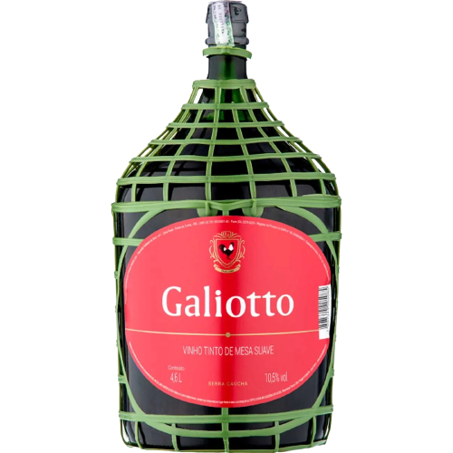 VINHO GALIOTTO TINTO MESA SUAVE 4,6L