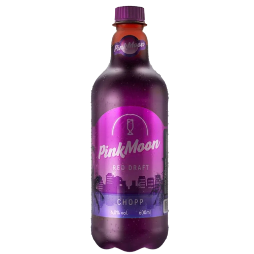 PINK MOON CHOPP COQUETEL PET 600 ML