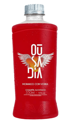 BEB MIST VODKA OUSADIA MORANGO 350 ML