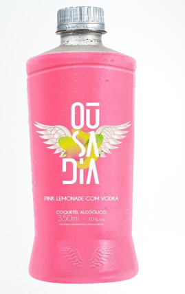 BEB MIST VODKA OUSADIA PINK LEMON 350 ML