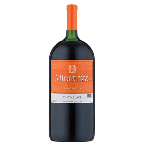 VINHO MIORANZA TINTO DE MESA SUAVE 2L