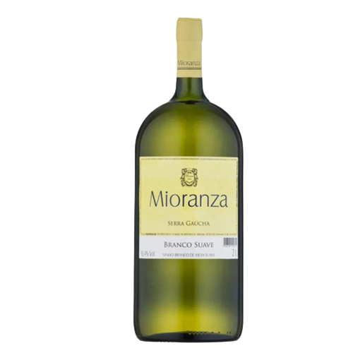 VINHO MIORANZA BRANCO DE MESA SUAVE 2 L