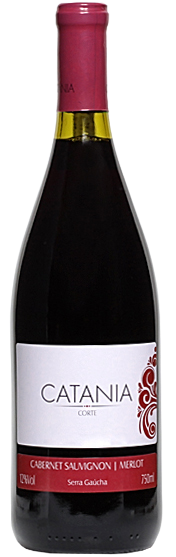 VINHO CATANIA TTO DEMI CAB MERLOT 750ML