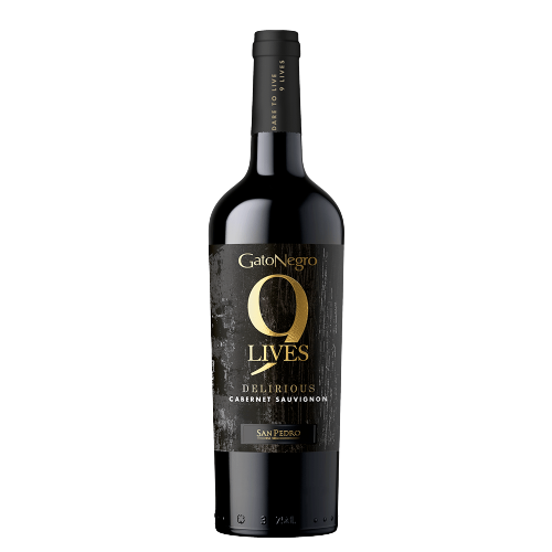 V GATO NEGRO 9 LIVES CAB SAUV 750 ML