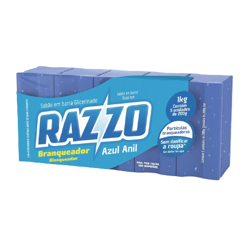 SABAO BARRA AZUL ANIL 900 G RAZZO