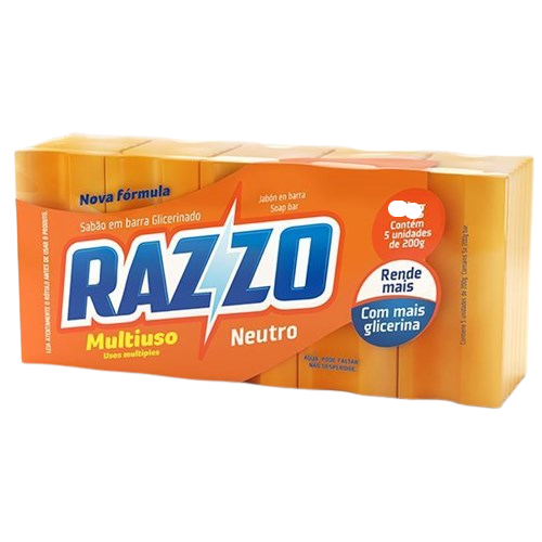 SABAO BARRA AMARELO 900 G RAZZO