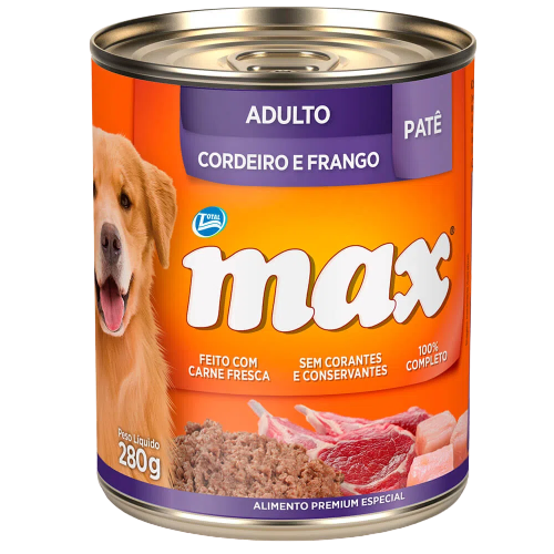 MAX PATE DOG WET AD CORD/FGO 280G