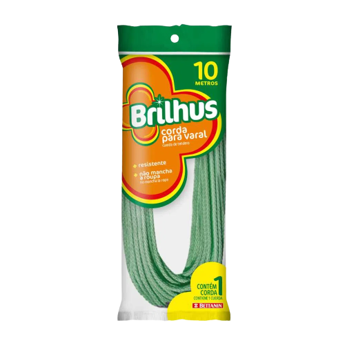 BT CORDA VARAL BRILHUS PLAST 10M BT2065