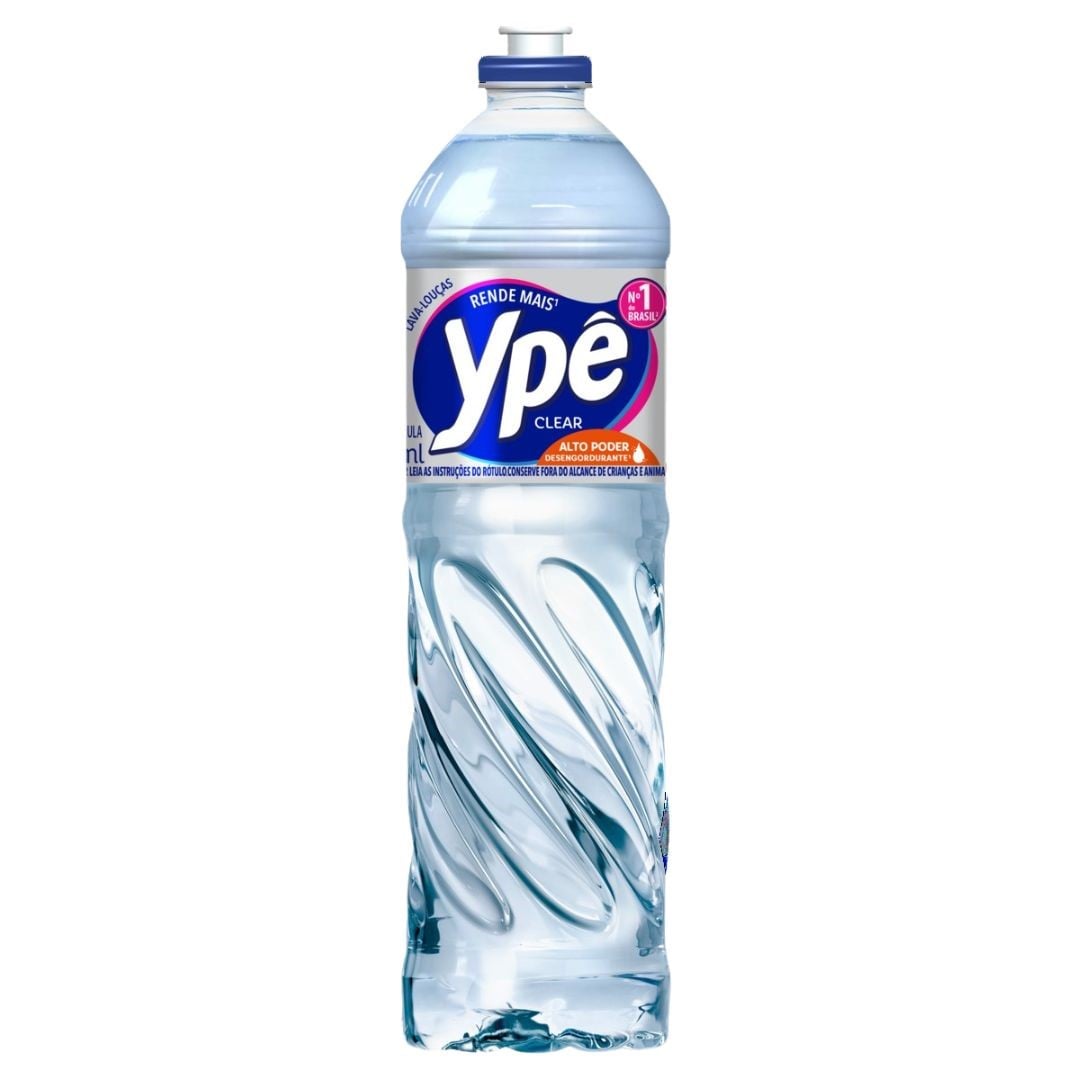 YPE DETERGENTE 500ML CLEAR