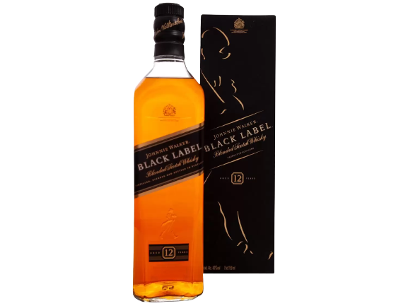 WHISKY JOHNNIE WALKER BLACK LABEL 750ML