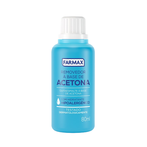 ACETONA 80 ML FARMAX REMOVEDOR