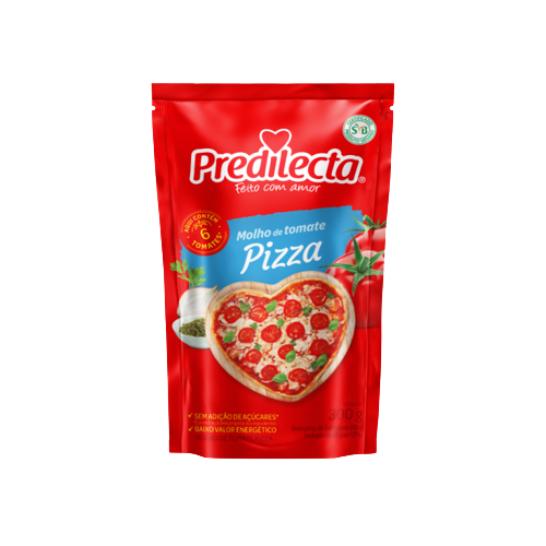 MOLHO TOMATE PREDILECTA 300G SC PIZZA