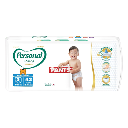 FRALDA DESC. PERSONAL PREM. PANTS G 42