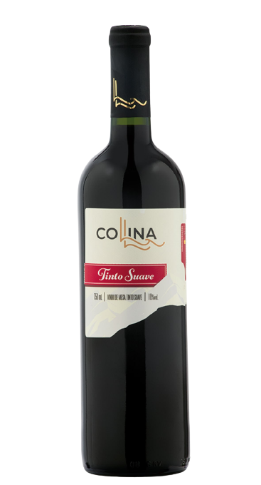 VINHO COLLINA TINTO SUAVE 750 ML