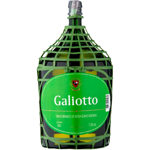 VINHO GALIOTTO BRANCO SUAVE 4,6 LT