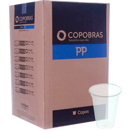 COPO DESC. 500 ML PP ULTRA TRANS