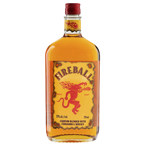 LICOR FIREBALL CANELA WHISKY 750ML