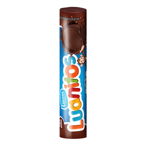 BISCOITO RECHE. LUANITOS CHOCOLATE 110G