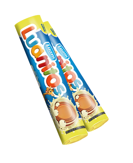 BISCOITO RECHE. LUANITOS BEIJINHO 110G