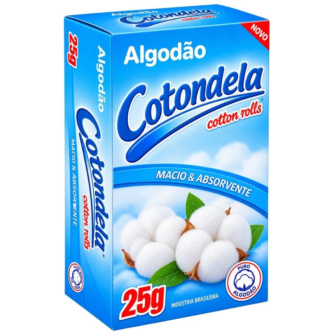 ALGODAO EM ROLO COTONDELA 25GR