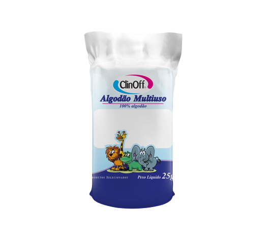 ALGODAO CLINOFF MULTIUSO 25GR