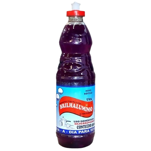 LIMPA ALUMINIO 500ML BRILHALUMINIO UVA