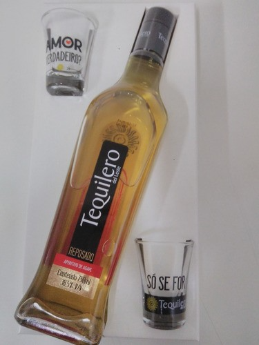 KIT TEQUILERO B A M REPOSADO 750 ML
