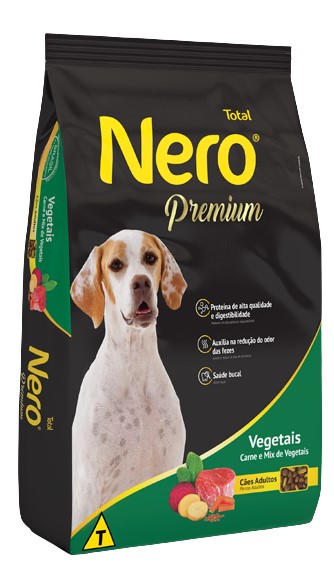 RACAO NERO PREM VEGETAIS 20 KG