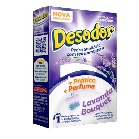 PEDRA SANIT. REDE DESODOR LAVANDA BOUQUE