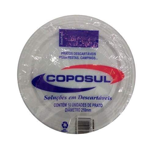 PRATO DESC. 21 CM COPOSUL BRANCO
