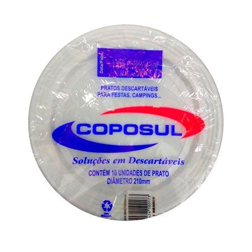 PRATO DESC. 15 CM RASO COPOSUL BRANCO