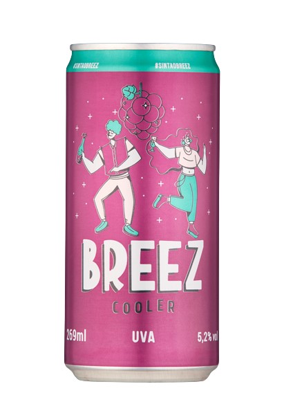 COOLER UVA GASEIFICADO BREEZ 269 ML