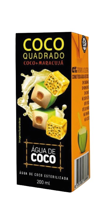 AGUA DE COCO 200ML COCO QUADRADO MARAC