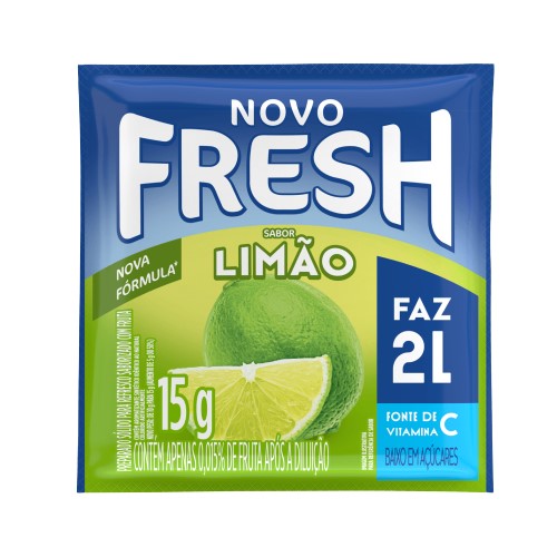 REFRESCO PO FRESH LIMAO 15 G